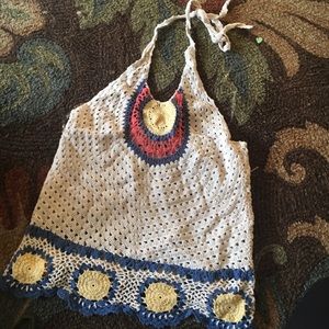 Crochet halter top